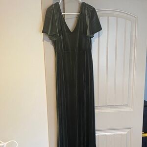 Birdy Grey Olive Green Hannah Dress